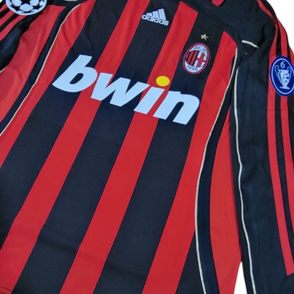 AC Milan KAKA 22 retro Jersey Champions League - Picture 3 of 4